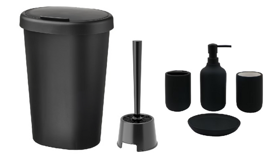 7-piece "Blackout" Bathroom Essentials box