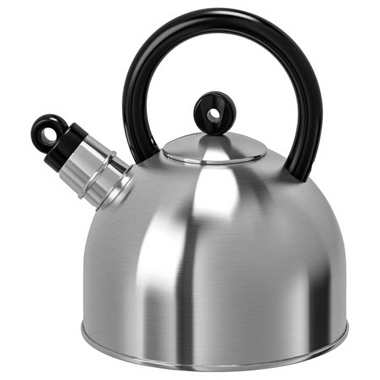 "Whistle While You Brew" Stainless Steel Kettle