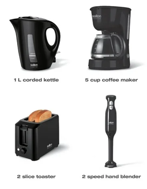 4-piece "Counter Culture" Kitchen Appliance box